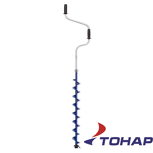 Ледобур Тонар ЛР Двуручный левое вращение 05