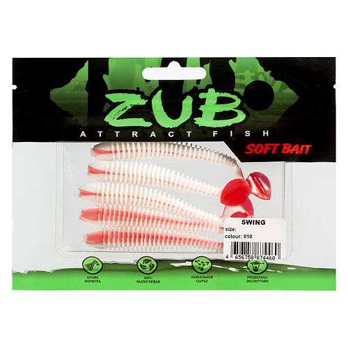 Твистер ZUB Swing 3,4-4,7 010 01