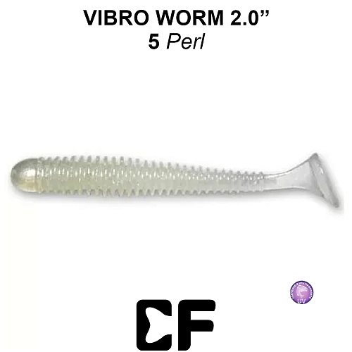 Виброхвост Crazy Fish Vibro Worm 2.0 05 0