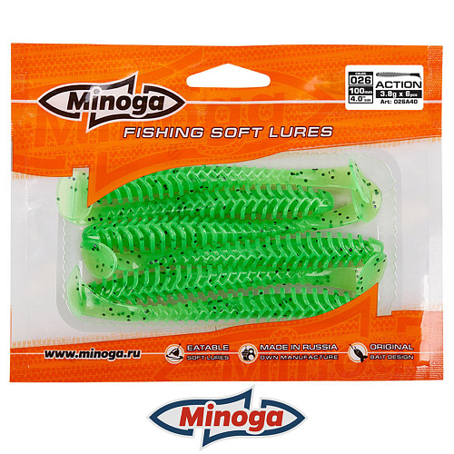 Виброхвост Minoga Action 026 3