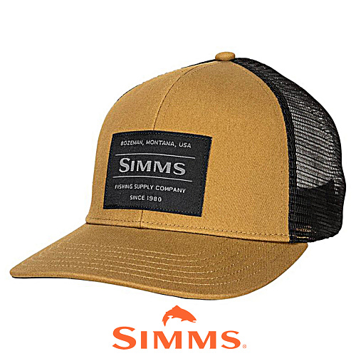 Кепка Simms Original Patch Trucker 21 (Dark Bronze) 00