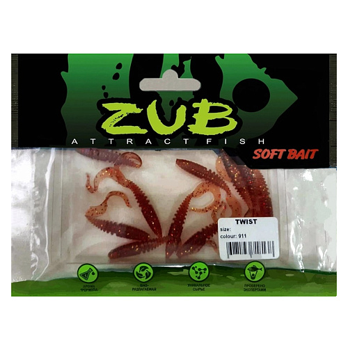 Твистер ZUB Twist 3,0-4,0 911 02