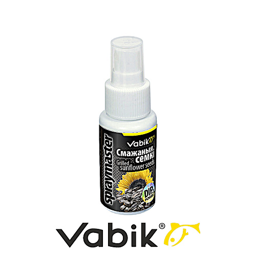 Аттрактант рыболовный Vabik Spray Master 10 жареная семечка