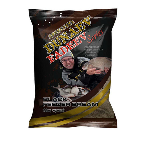 Прикормка Dunaev Fadeev Feeder Чёрный Лещ