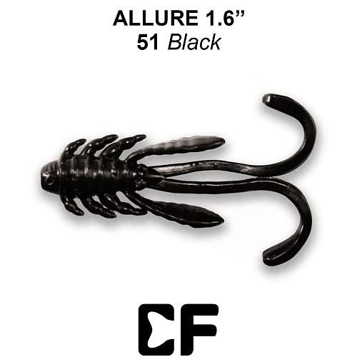 Нимфа Crazy Fish Allure 1.6 51 0