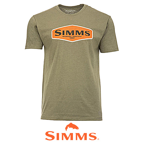 Футболка Simms Logo Frame T-Shirt 00