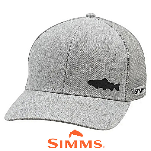 Кепка Simms Payoff Trucker-Trout (Heather Grey) 00