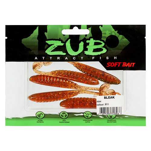 Виброхвост ZUB Bleak 4,0 911 01