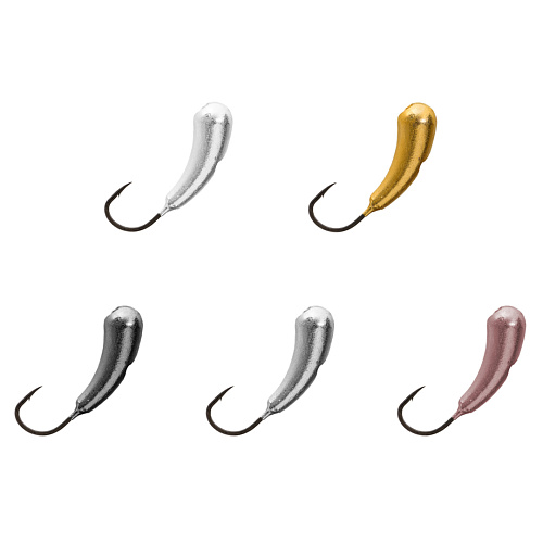 Мормышка LumiCom вольфрам Уралка (гальваника) 00