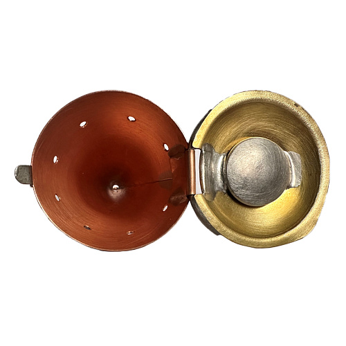 Кормушка зима Медь Латунь 17