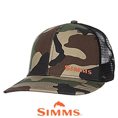 Кепка Simms ID Trucker 03 CX Woodland Camo