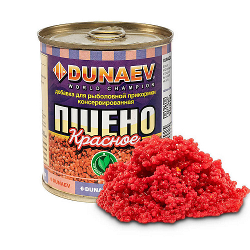 Добавка для прикормки Dunaev мет.б 320 Пшено Красное 1