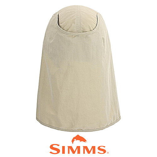 Кепка Simms Bug Stopper Sun Shield Cap (Stone, EU) 01