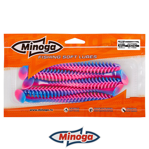 Виброхвост Minoga Action 114 3