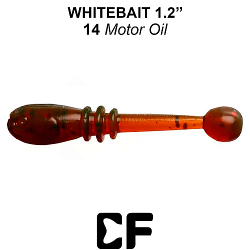 Слаг Crazy Fish Whitebait 1.2 14 0