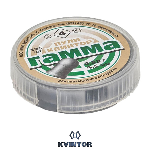 Пулька Квинтор Гамма №4, d4,5 02