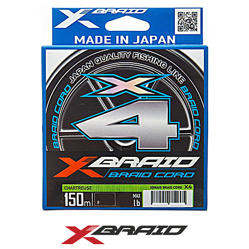 Шнур X-Braid (YGK) Braid Cord X4 150м  00