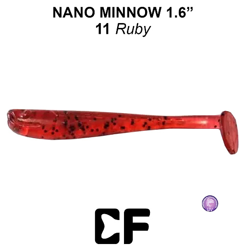 Виброхвост Crazy Fish Nano Minnow 1.6 11 0
