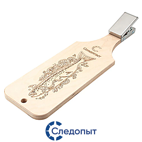 Доска разделочная Следопыт с прищепкой для рыбы 01
