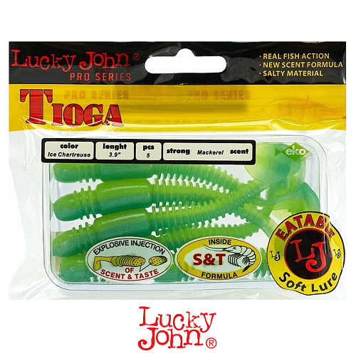 Виброхвост Lucky John Tioga 3.9 T57 1