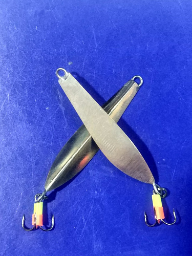 Блесна Гурьевский КМ Маропедка широкая серебро