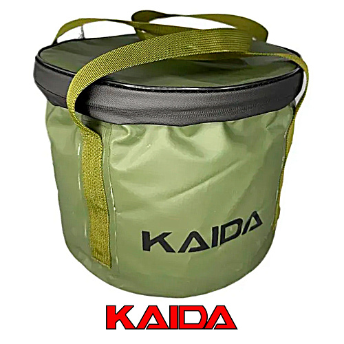 Ведро Kaida складное ПВХ 00