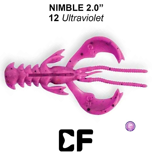 Рак Crazy Fish Nimble 2.0 плавающие 12 0