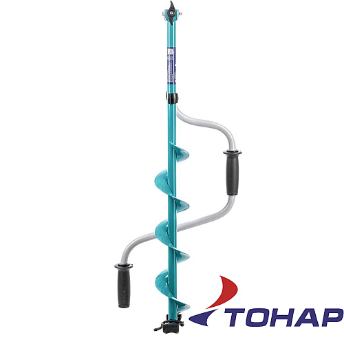 Ледобур Тонар ЛР Двуручный левое вращение 01