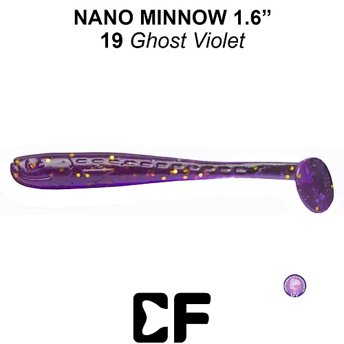 Виброхвост Crazy Fish Nano Minnow 1.6 19 0