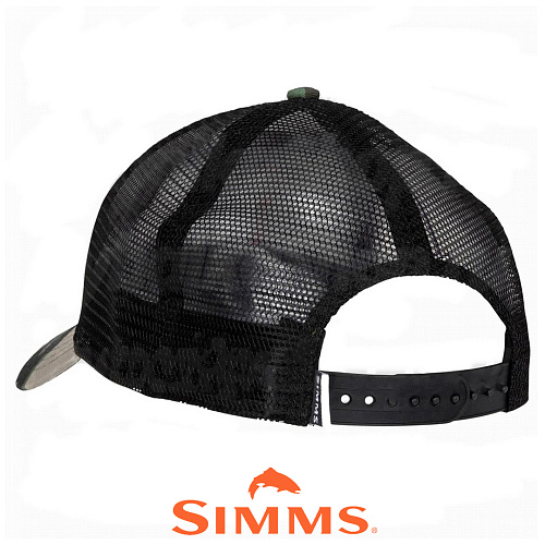Кепка Simms Bass Icon Trucker (Woodland Camo) 03