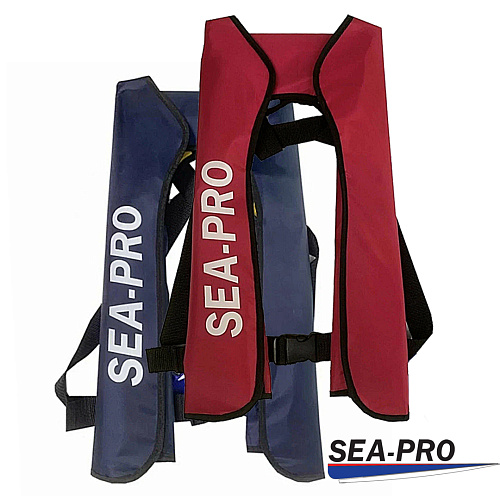 Жилет Sea-Pro спасательный автоматический красный 00