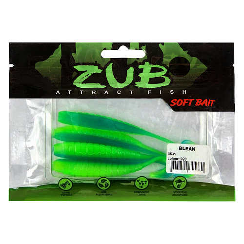 Виброхвост ZUB Bleak 4,0 020 01