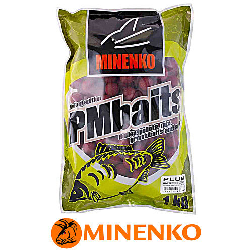 Бойлы Minenko Soluble пылящие 20мм (Plum) 00