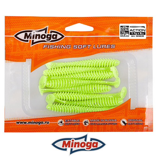 Виброхвост Minoga Action 024 3