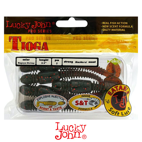 Виброхвост Lucky John Tioga 3.9 085 1