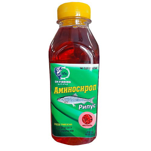 Аминосироп Em-Fishing рипус мотыль