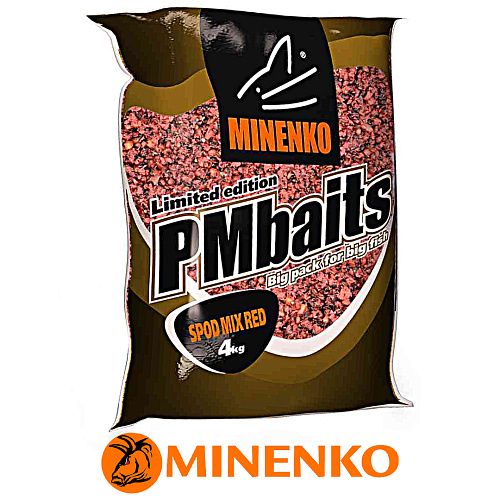 Зерновая смесь Minenko дроблёная 4кг Spod Mix Red  00