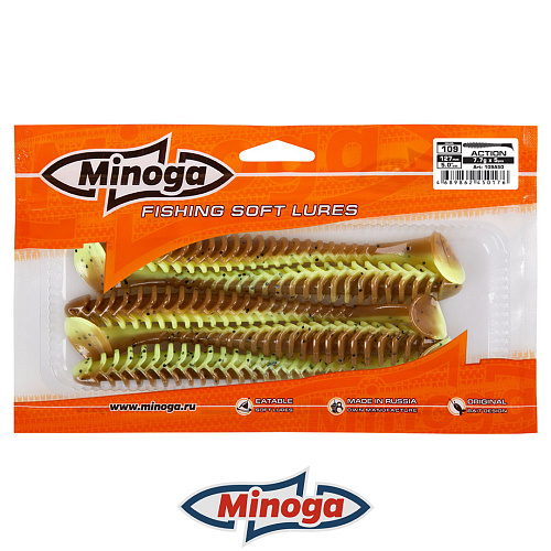 Виброхвост Minoga Action 109 3