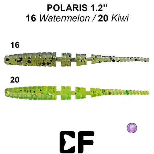 Слаг Crazy Fish Polaris 1.2 16 20 0