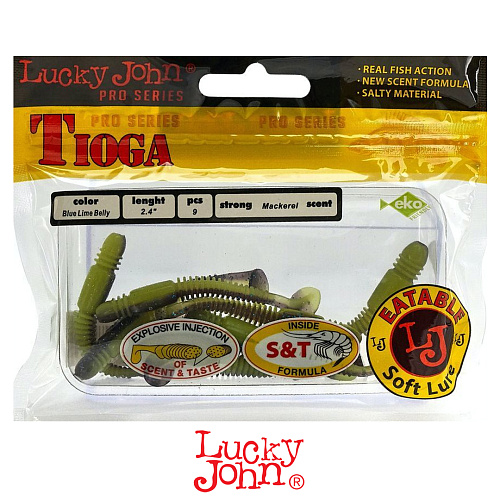 Виброхвост Lucky John Tioga 2.4 T53 1