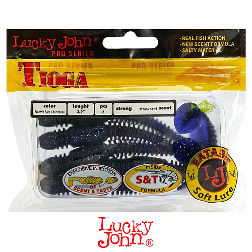 Виброхвост Lucky John Tioga 3.9 T52 1
