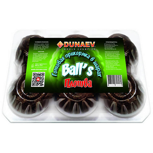 Прикормка Dunaev Ball`s Плотва