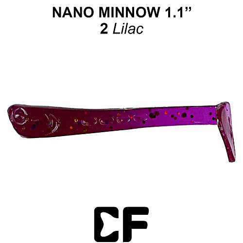 Виброхвост Crazy Fish Nano Minnow 1.1 2 6 0