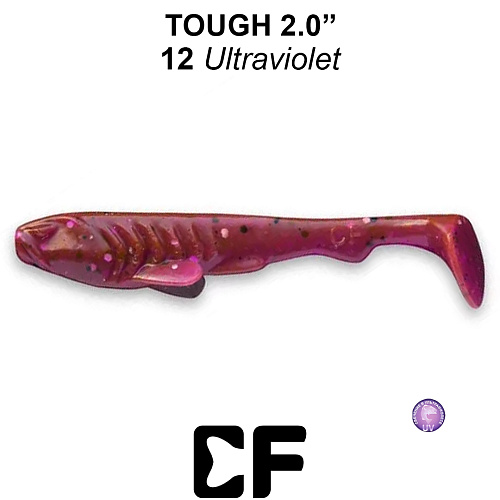 Виброхвост Crazy Fish Tough 2.0 12 0