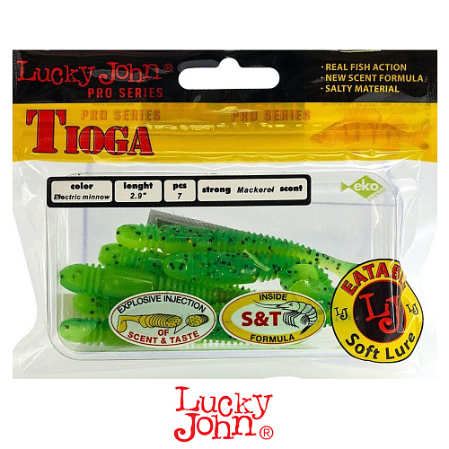 Виброхвост Lucky John Tioga 2.9 T18 1