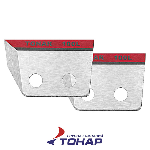 Ножи для ледобура Тонар левые прямые 04