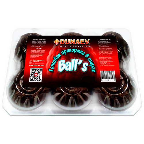 Прикормка Dunaev Ball`s Баннер