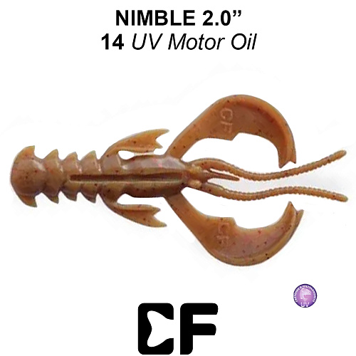 Рак Crazy Fish Nimble 2.0 плавающие 14 0