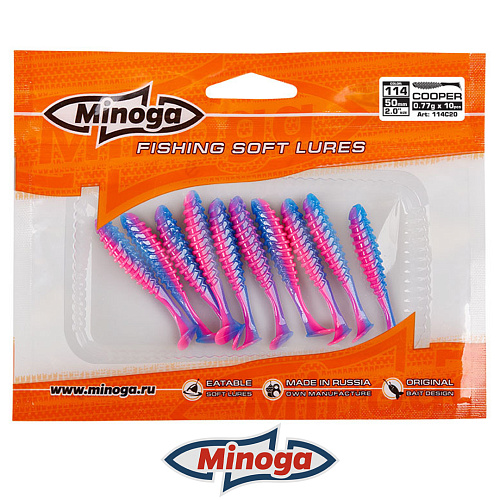 Виброхвост Minoga Cooper 114 3