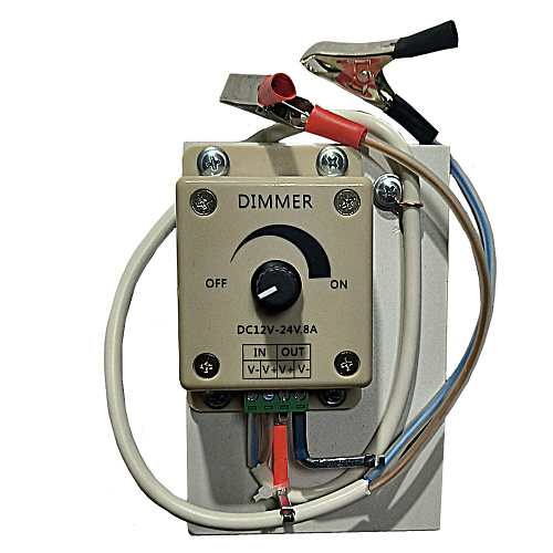 Подсветка подледная Трёхлинзовая, с диммером 02